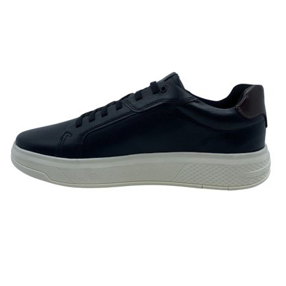Sapatênis Ferracini Casual Couro Preto 9060