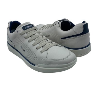Sapatênis Ferracini Couro Elástico Star Off White 1062