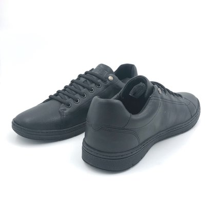 Sapatênis Ferracini Couro Natural Preto 7561 Inspirit