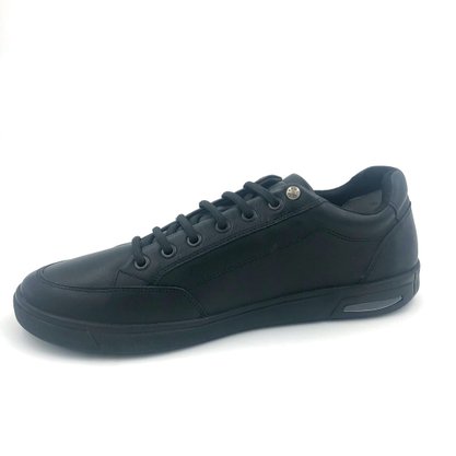 Sapatênis Ferracini Couro Natural Preto Max Float 7127