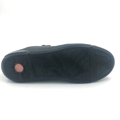 Sapatênis Ferracini Couro Natural Preto Max Float 7127