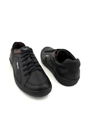 Sapatênis Ferracini Couro Natural Preto Mega Float