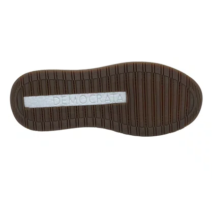 Sapatênis Masculino Democrata KNIT Sola TPU Preto 600102