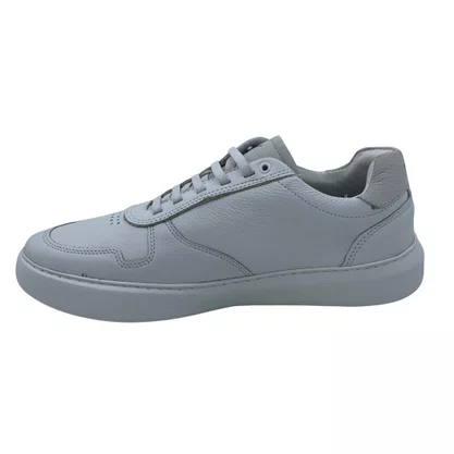Sapatênis Masculino Ferracini Couro Branco 7323