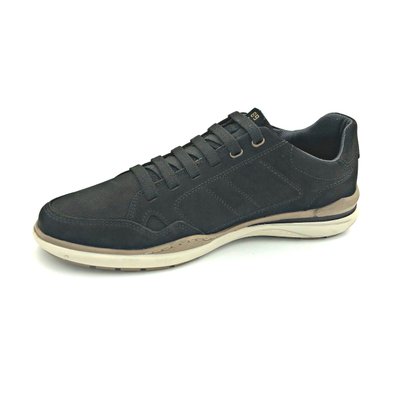Sapatênis Masculino Pegada Couro Nobuck Preto 119103