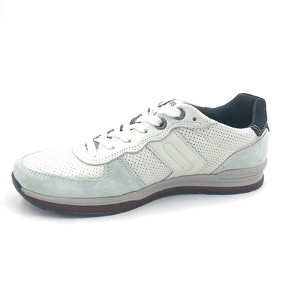 Sapatênis Pegada Couro Natural Branco 118403