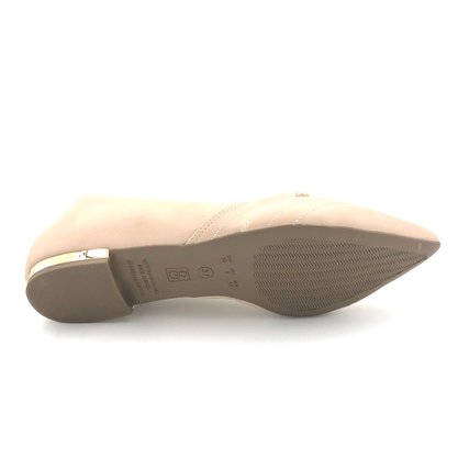 Sapatilha Bebecê Nude Bico Fino 2016-320