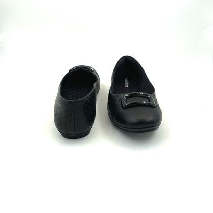Sapatilha Comfortflex com Fivela Preta 2263302
