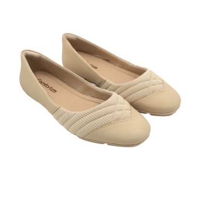 Sapatilha Comfortflex Joanete Nude 2463305