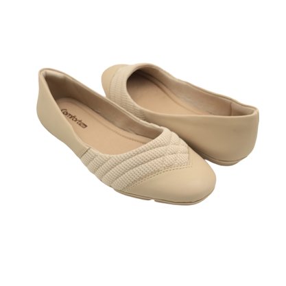 Sapatilha Comfortflex Joanete Nude 2463305