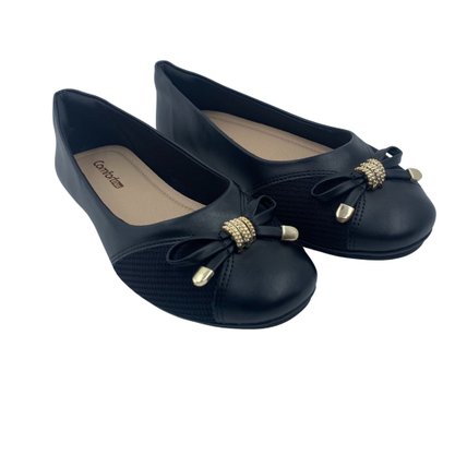 Sapatilha Comfortflex para Joanete Preta 2563301