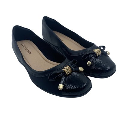 Sapatilha Comfortflex para Joanete Preta 2594303