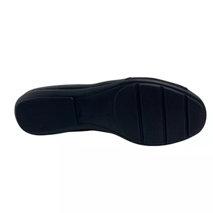 Sapatilha Joanete Comfortflex Preta com Enfeite 2663301