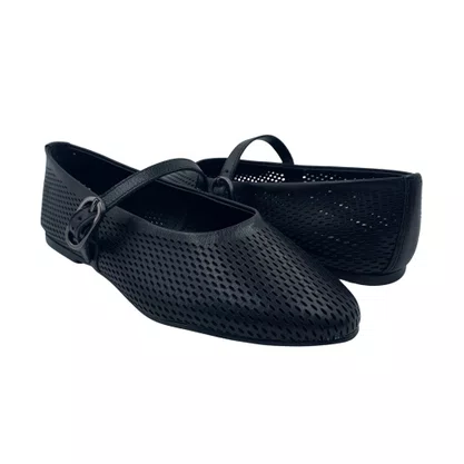 Sapatilha Mary Jane Couro Bottero Preta 379401