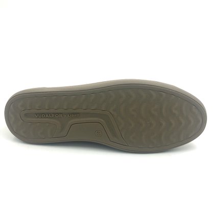 Sapatilha Masculina Lona Bege Vudalfor Conforto 3020