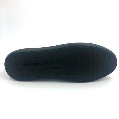 Sapatilha Masculina Lona Preta Vudalfor Comforto 3020