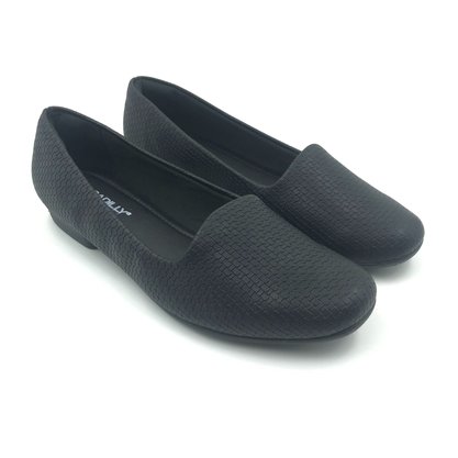 Sapatilha Piccadilly Joanete Bico Redondo Preta 250132