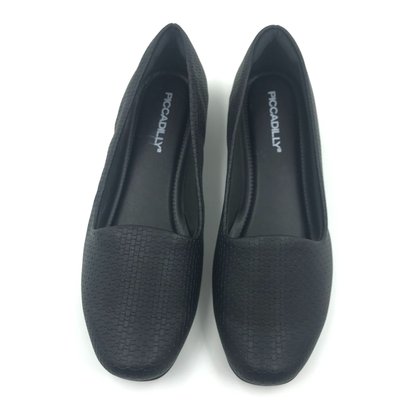 Sapatilha Piccadilly Joanete Bico Redondo Preta 250132