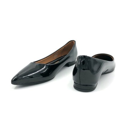 Sapatilha Vizzano Bico Fino Verniz Preto 1206.200