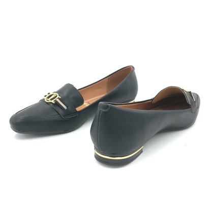 Sapatilha Vizzano Mocassim Preta 1345.104
