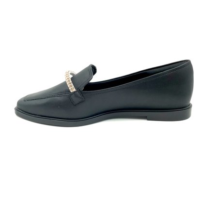Sapato Bebecê Mocassim com Brilho Preto 1118045