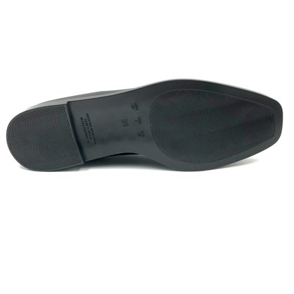 Sapato Bebecê Mocassim com Brilho Preto 1118045