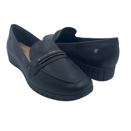 Sapato Campesí Mocassim com Aloe Vera Preto 096