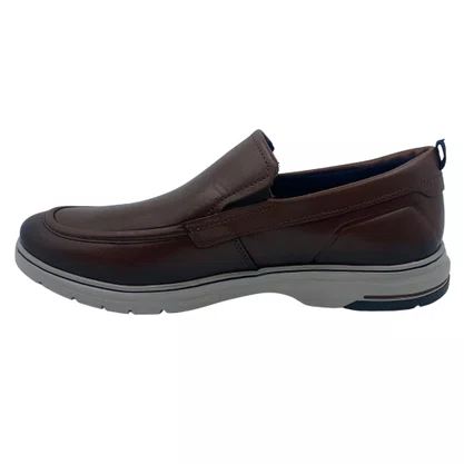 Sapato Casual Pegada Masculino Couro Marrom 127303