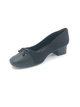 Sapato Comfortflex Elástico Preto Joanete 2086302