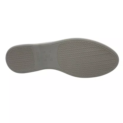 Sapato Comfortflex Mocassim Couro Off White 2560303