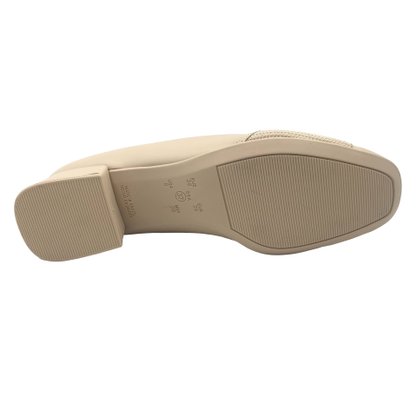 Sapato Comfortflex para Joanetes Salto Baixo Nude 2495303