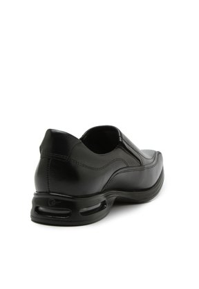 Sapato Conforto Democrata Couro Preto 448027