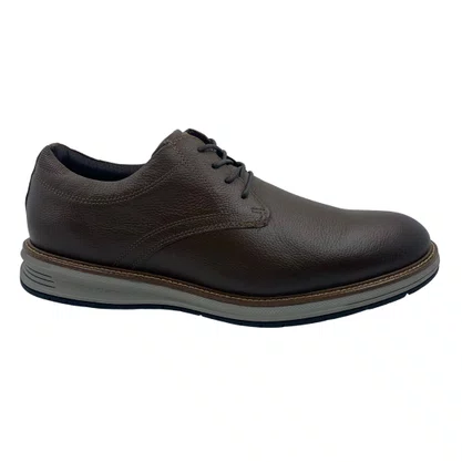 Sapato Ferracini Austin 5168 Couro Marrom Casual