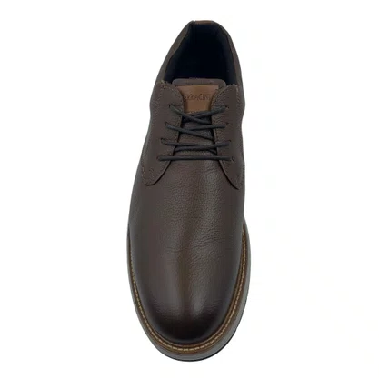 Sapato Ferracini Austin 5168 Couro Marrom Casual