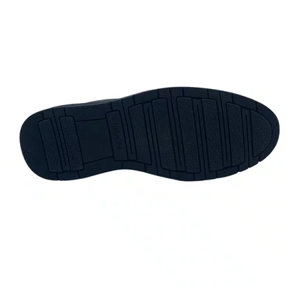 Sapato Ferracini Austin 5168 Couro Preto Casual