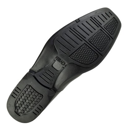 Sapato Ferracini Preto Couro Casual Liso 3167 Bristol