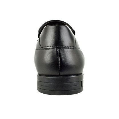 Sapato Ferracini Preto Couro Casual Liso 3167 Bristol