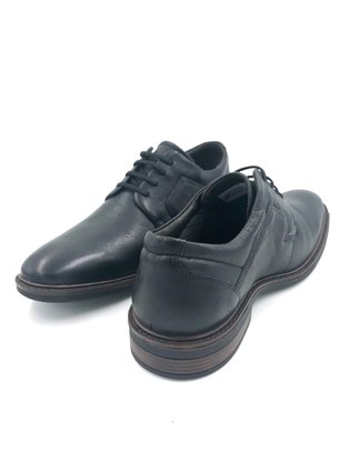 Sapato Ferracini Preto Couro Elástico 4446 Clear