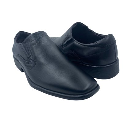 Sapato Ferracini Social Couro Preto 5286