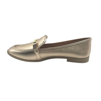 Sapato Mississipi Mocassim com Enfeite Dourado 742