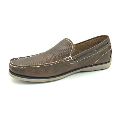 Sapato Mocassim Democrata Couro Conhaque 135102