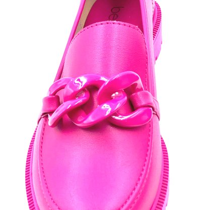 Sapato Mocassim Beira Rio Tratorado Pink 4283105