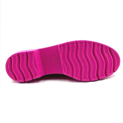 Sapato Mocassim Beira Rio Tratorado Pink 4283105
