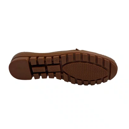 Sapato Mocassim Feminino Bottero em Couro Caramelo 354007