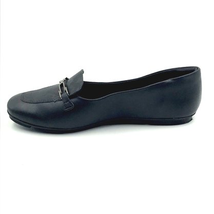 Sapato Mocassim Comfortflex Preto 2363304