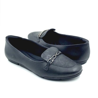 Sapato Mocassim Comfortflex Preto 2363304
