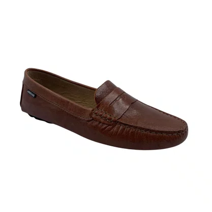 Sapato Mocassim Feminino Couro Andacco Marrom 3348