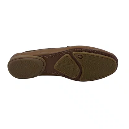 Sapato Mocassim Feminino Couro Andacco Marrom 45029