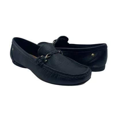 Sapato Mocassim Feminino Couro Andacco Preto 45011