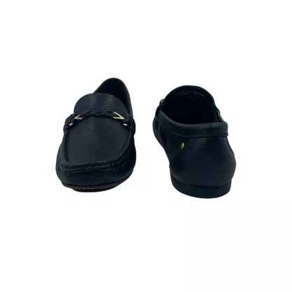 Sapato Mocassim Feminino Couro Andacco Preto 45011